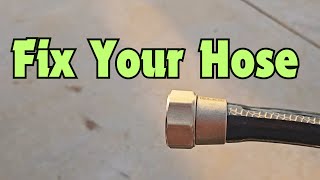 A Better Way To Fix The End Of A Garden Hose [upl. by Labors]