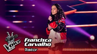 Francisca Carvalho  quotTraitorquot  Prova Cega  The Voice Kids Portugal [upl. by Portland81]