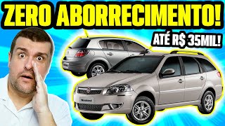 EXCELENTES NEGÓCIOS CARROS REALMENTE BONS e BARATOS DE 30 A 35MIL REAIS [upl. by Schweitzer]