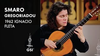 1962 Ignacio Fleta  Smaro Gregoriadou plays Bach Allemande BWV 1007 [upl. by Gawen]