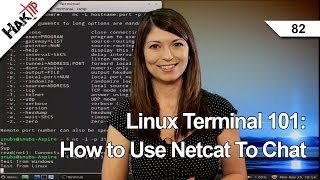 Linux Terminal 101 How to Use Netcat To Chat [upl. by Wolfie]