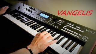 Vangelis  Chariots of Fire  Titles  Live by Piotr Zylbert on Yamaha moXF6  Poland [upl. by Eillam]