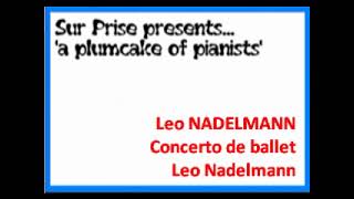 Leo Nadelmann Concerto de ballet [upl. by Ahsurej]