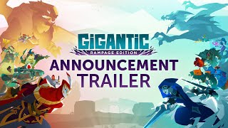 GIGANTIC RAMPAGE EDITION  Announcement Trailer [upl. by Aleehs101]