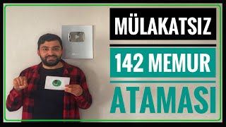 142 MÃœLAKATSIZ ATAMA  SANAYÄ° VER TEKNOLOJÄ° BAKANLIÄI KPSS 60  70 PUANLA MEMUR ALIMI [upl. by Toland]