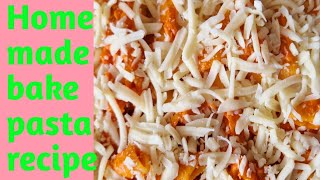 Pasta bake recipe home made pasta baked pasta recipe [upl. by Nilak434]