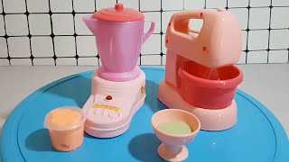 5 Minutes Satisfying With Unboxing amp Review Blender Mixer Toys  ASMR no music [upl. by Eiuol]