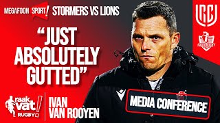 quotThe Lions came so close in so many gamesquot  Cash van Rooyen [upl. by Udale428]