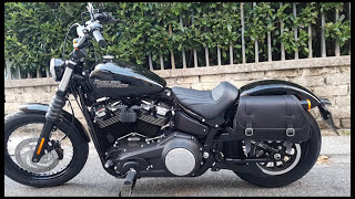 20182023 Harley Davidson® Softail®  Saddlebag installation guide  Ends Cuoio [upl. by Pellet]