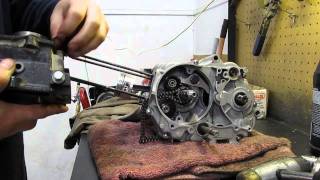 110cc pit bike engine teardown amp rebuild pt3 [upl. by Einaeg908]