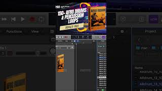 Afro Drums and Percussion Loop Kit Free shorts freeafrobeatpack freeafrobeatdrumloops afrobeats [upl. by Allicirp23]