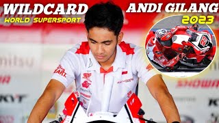 Andi Gilang Wildcard WSS 2023 Mandalika Indonesia [upl. by Viviene]