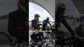 The audacity of KingCity636 🎥 Insta360 X4 360camera bikerchick bikelife bikergirl [upl. by Tollmann]