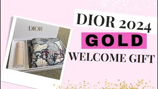 Dior 2024 Gold Welcome Gift [upl. by Kanor]