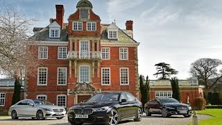 BMW 7 Series vs Mercedes SClass vs Jaguar XJ [upl. by Ettevahs]