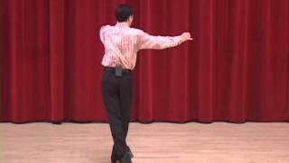 Silver Rumba  Alemana Advanced hip Twist Walks Ballroom Dance Lesson [upl. by Henry]