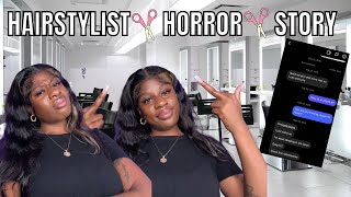 NYC HAIR STYLIST HORROR STORY RECEIPTS  STORYTIME [upl. by Burl]