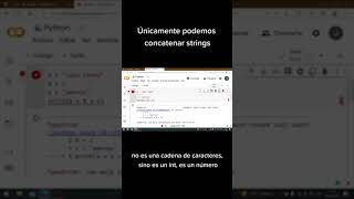 Concatenación en Python [upl. by Frager]