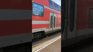 Bahnverkehr in Großenhain Cottbuser Bahnhof [upl. by Nosredneh860]