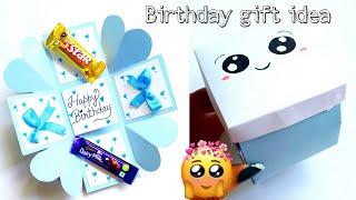 Diy cute birthday gift boxbirthday gift ideasgift box ideasbirthday gift making [upl. by Rape]