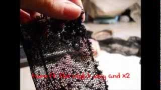 How to make AWESOME lace gloves [upl. by Ardekan]