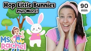 Hop Little Bunnies Hop Hop Hop  More Ms Rachel Nursery Rhymes amp Kids Songs [upl. by Benyamin364]