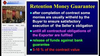 Chuyên đề 5 Incoterms 2010 và các phương thức TTQT Bảo lãnh ngân hàng  p3  Pavel Andrle [upl. by Carolan]