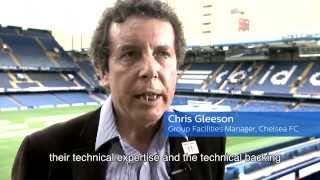 Chelsea FC the first premier league club to install the ArenaVision LED lighting system [upl. by Lan]