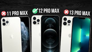 ¿Cual comprar iPhone 11 Pro Max vs iPhone 12 Pro Max vs iPhone 13 Pro Max [upl. by Aneekat]