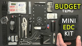 Creating the Ultimate Budget Urban EDC Kit Low Cost TEMU Build Compact Lightweight amp It Works [upl. by Gnak]