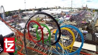 Oktoberfest Fahrgeschäfte Olympia Looping [upl. by Donaldson471]