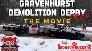 Gravenhurst 2024 Demolition Derby Movie [upl. by Nawoj]