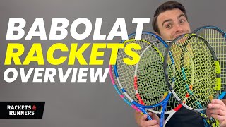 Babolat Rackets Overview ft Pure Drive Pure Aero amp Pure Strike  Rackets amp Runners [upl. by Cianca]