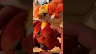 Unboxing Pokémon fit Garbodor amp Delphox 🦊 pokemon pokemonfit garbodor delphox [upl. by Inalej]