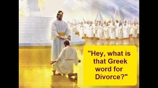 What Is that Greek Word for Divorce [upl. by Aihsemot]