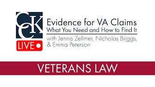 Evidence for VA Claims What you need and how to find it [upl. by Cost729]