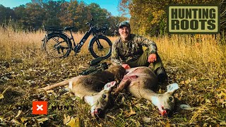 Rage Broadheads vs Whitetail Does [upl. by Razatlab]