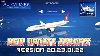 Update 2023 Aerofly Flight Simulator ‼️ Version 20230122 [upl. by Rooke610]