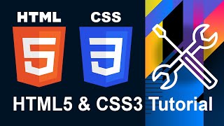 Learn HTML5 amp CSS3  Crash Course for Beginners [upl. by Aruat]