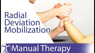 Radial Deviation Wrist Assessment amp Mobilization [upl. by Semreh]