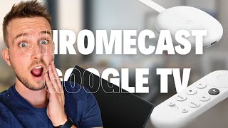 Installation du Chromecast Google TV  Unboxing et avis [upl. by Beuthel]