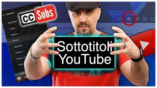 TRADUZIONI e Sottotitoli AUTOMATICI su YouTube [upl. by Juditha]