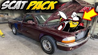 Building a Scat Pack 64L HEMI Dodge Dakota EP2 [upl. by Furey]