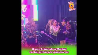 Marisol y Bryan Arámbulo cantan juntos [upl. by Onimod]