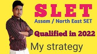 Assam SLET preparation strategy  North east set [upl. by Ahsenwahs]