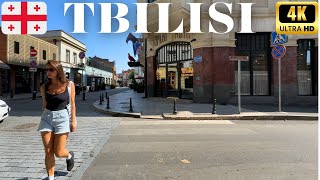 【4K】Walking In Tbilisi  Georgia 🇬🇪 [upl. by Adelind305]