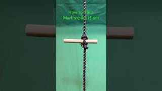 How to Tie a Marlinspike Hitch [upl. by Dionisio913]