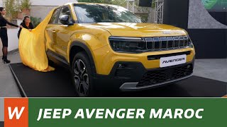 JEEP Avenger 2024  lancement au Maroc [upl. by Roban]