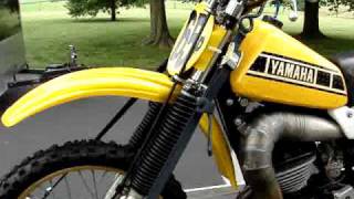 1979 Yamaha YZ 250 YZ250 AHRMA legal motocross [upl. by Idoc]