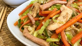 CHOP SUEY DE POLLO I RECETAS CHINAS 🥢🥢 [upl. by Odnarb730]